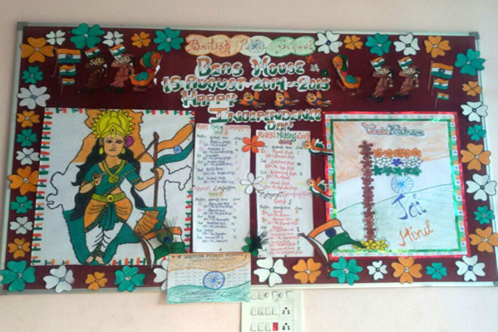 British Public School-Display Board