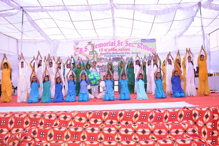 CBS Memorial Senior Secondary School-Dance Performance 1