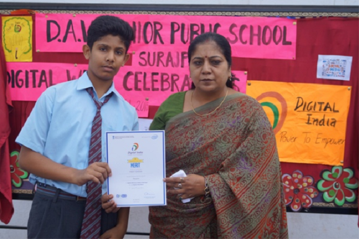 D A V Public School-Digital-Week