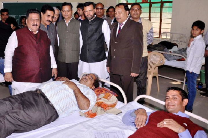 D A V Centenary Public School-Blood-Donation-Camp