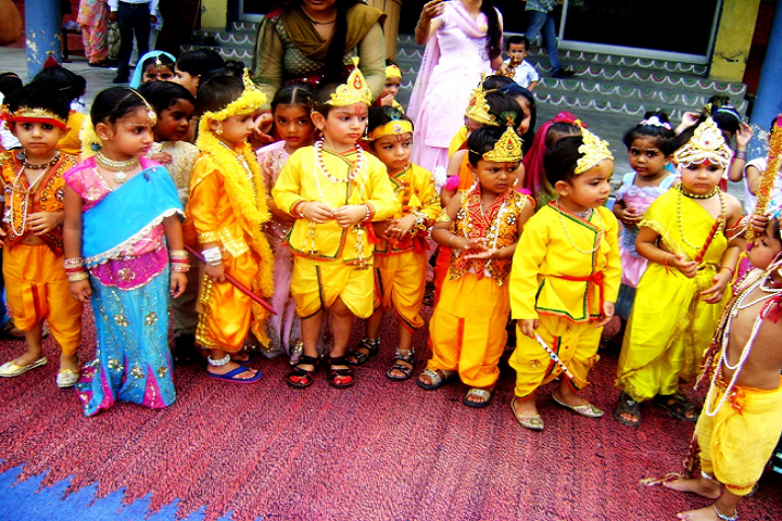 D A V Centenary Public School-Janmastami