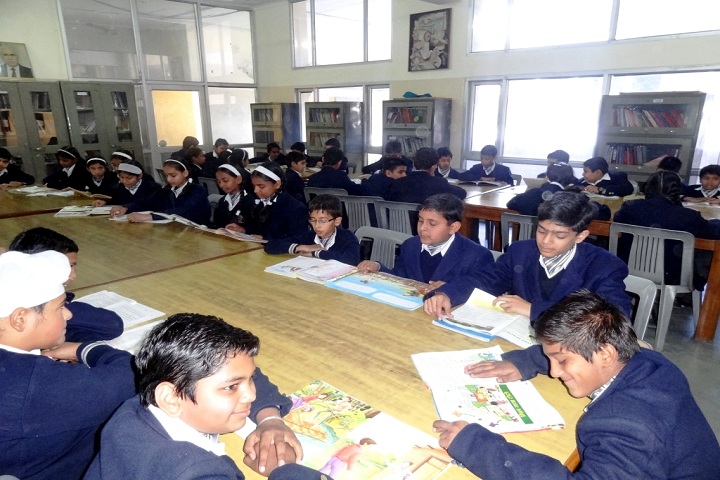 D A V English Medium Model Senior Secondary School-Library