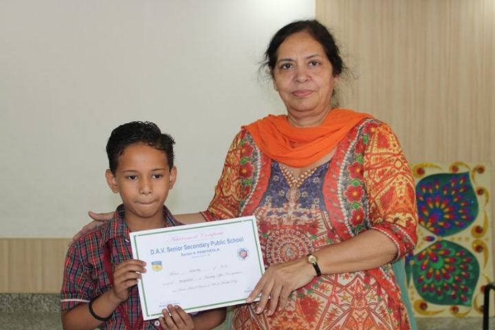 D A V English Medium Model Senior Secondary School-Achievement