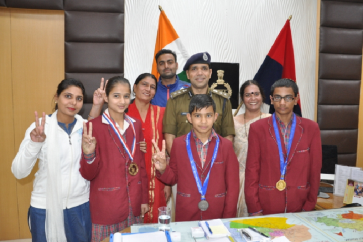 D A V Police Public School-Achievement