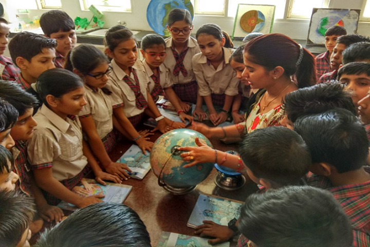 D A V Police Public School-Global Day