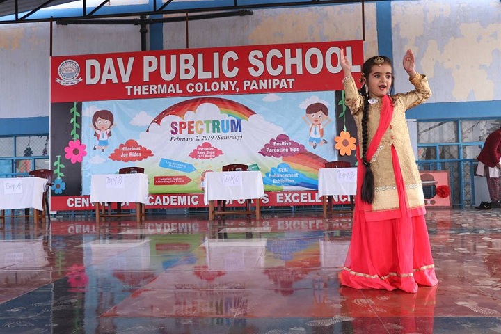 D A V Public School-Dance Activity