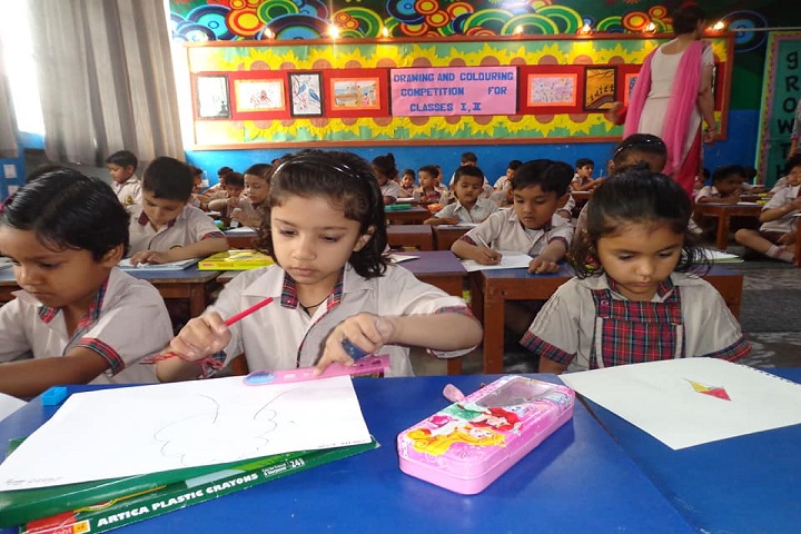 D A V Public School-Drawing Compitition