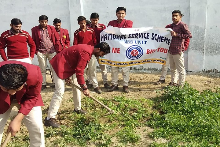 D A V Public School-National Service