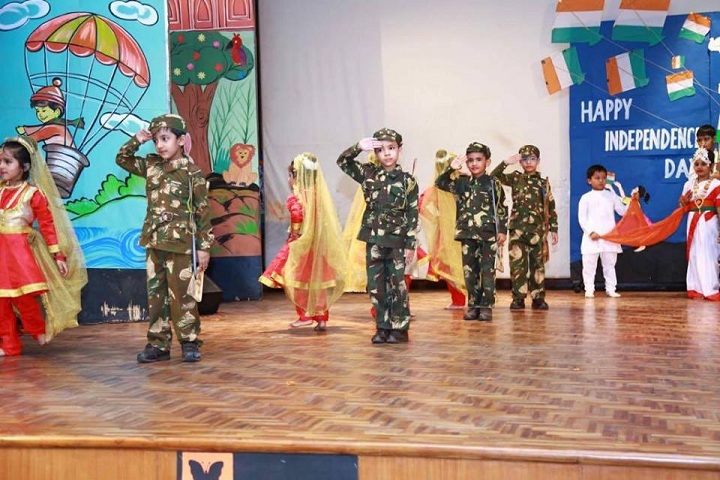 D A V Public School-Independence Day Celebrations
