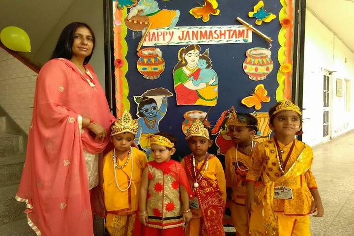 D C Model Senior Secondary School-Krishnastami Celebrations