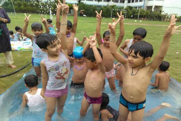 D C Model Senior Secondary School-Swimmimg Pool Activity