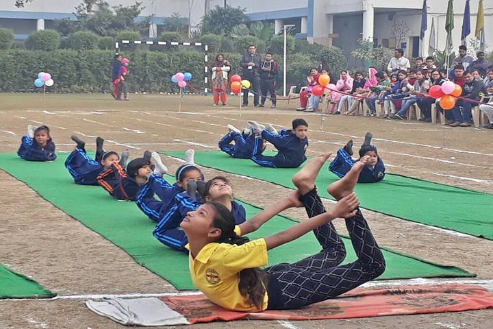 D C Model Senior Secondary School-Yoga