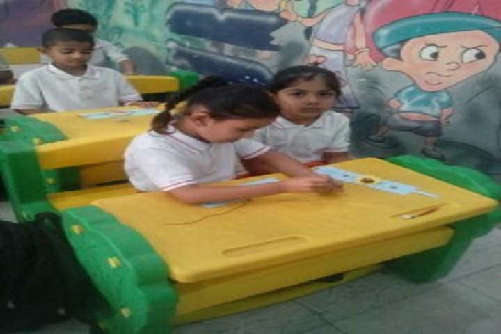 Delhi Public School-Rakhi Making