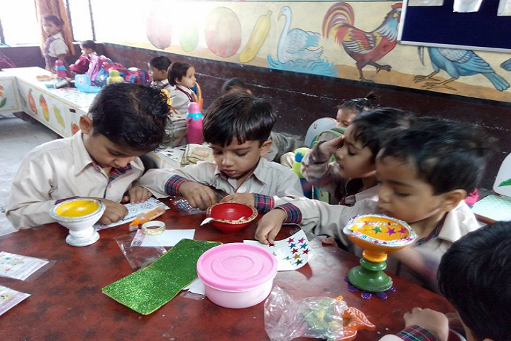Dav Centenary Public School Sirsa-Diwali celebrations
