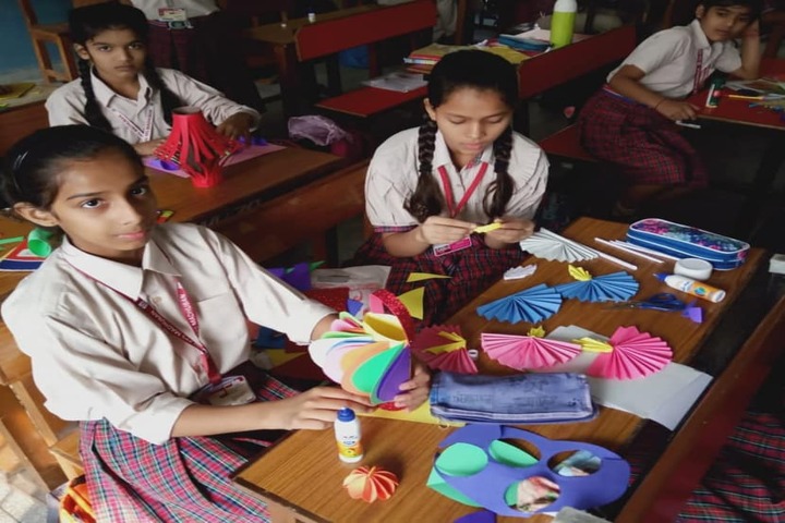 Dav Police Public School-Paper Art