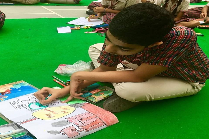 Dav Police Public School-Drawing Competition