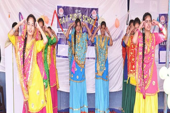 Dav Public School-Girls Dance