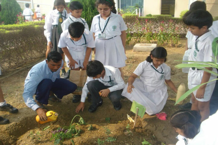 Delhi Public School - Tree Planting