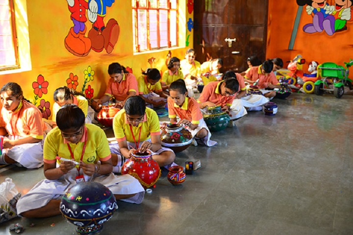 Delhi Vidyapeeth-Art room