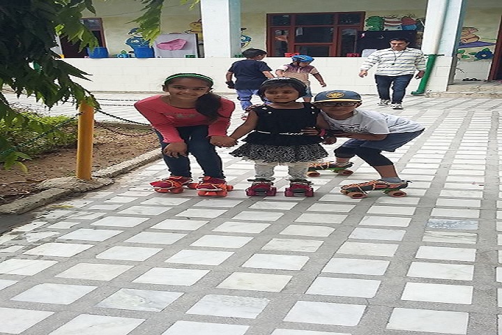 Dina Nath Memorial Convent School-Skating