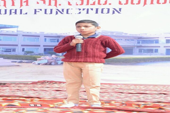 Dronacharya Senior Secondary School-Talent Hunt