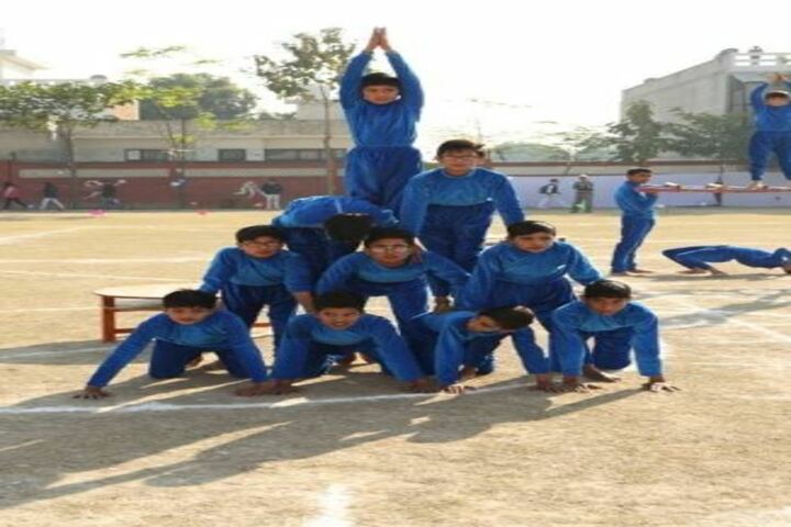 Dyal Singh Public School-Human Pyramid