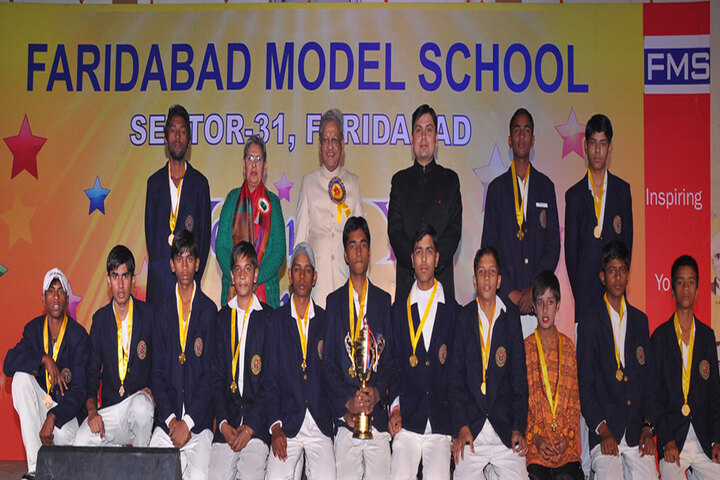 Faridabad Model School-Prize Distribution