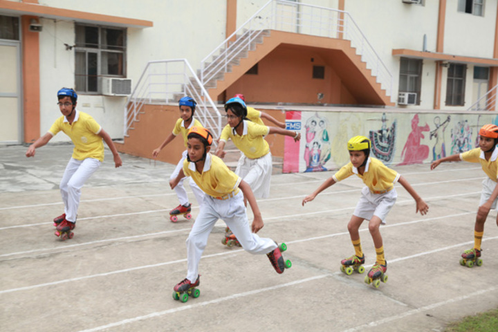 Faridabad Model School-Roller Skating