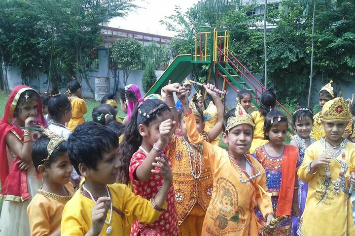 G B S Public School-Janamashtami celebration