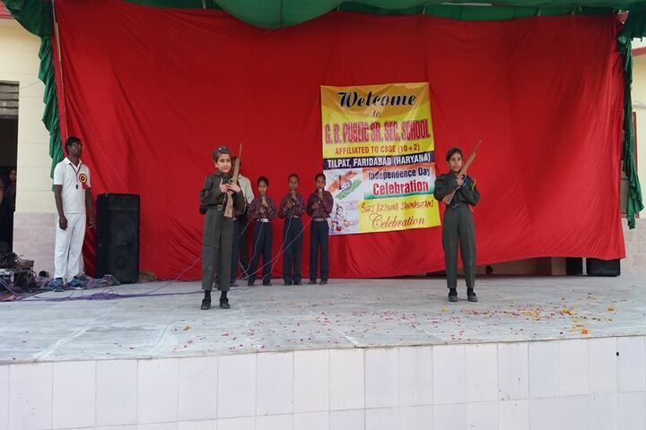G B Public Senior Secondary School-Independence Day