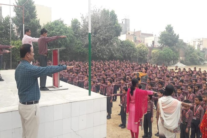 G B Public Senior Secondary School-Morning Assembly