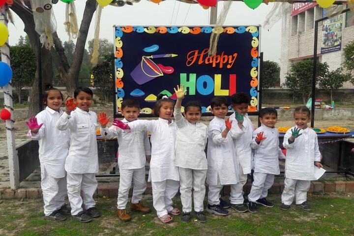 Guru Gobind Singh Public School-Holi Celebration