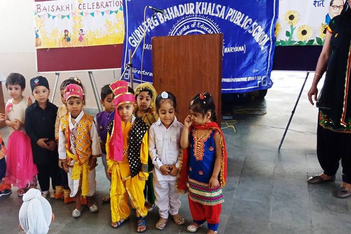 Guru Teg Bahadur Khalsa Public School-Fancy Dress