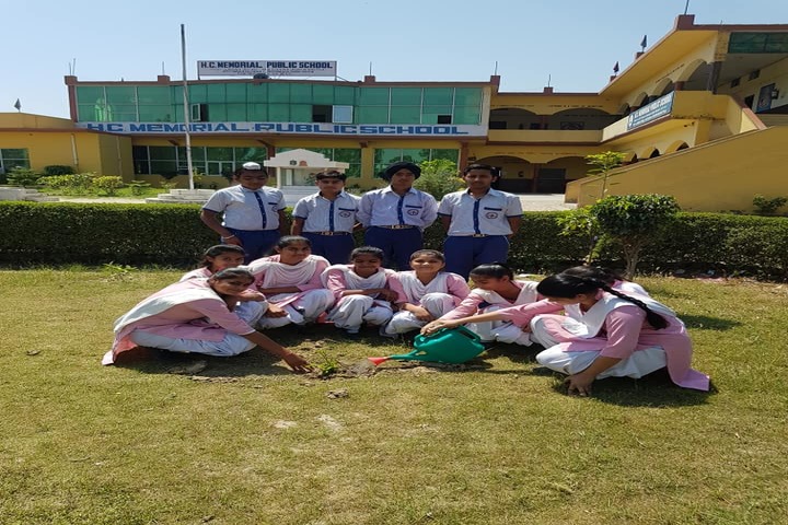 H C Memorial Public School-Tree Plantation