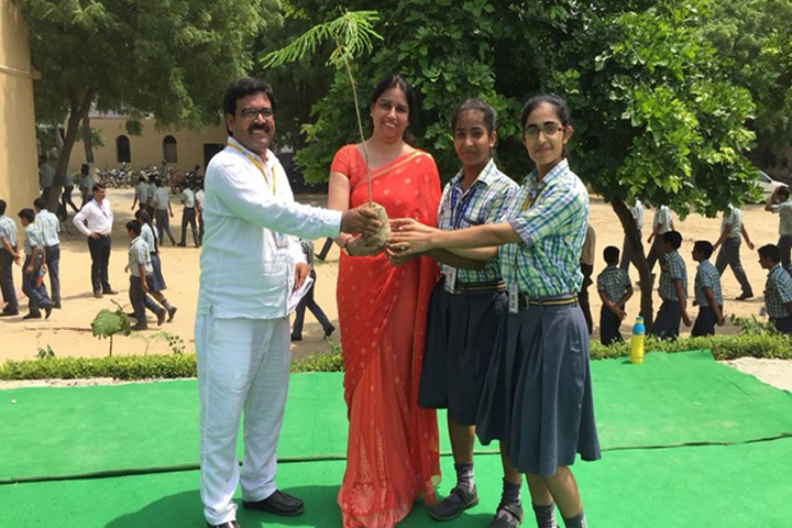 Hardayal Public School-Tree Plantation