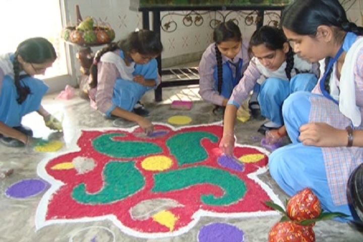Hari Om Shiv Om Public School-Rangoli