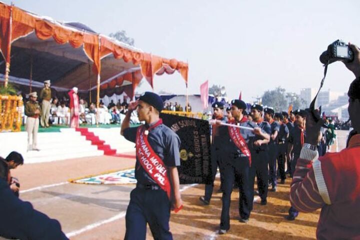 Haryana Model Senior Secondary School-Scouts and Guides