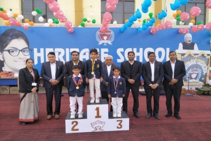 Heritage Public Senior Secondary School-Prize Ceremony