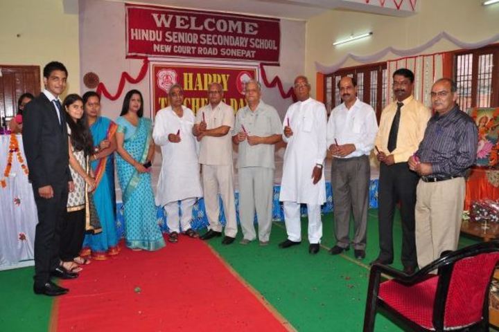 Hindu Senior Secondary School-Teachers Day