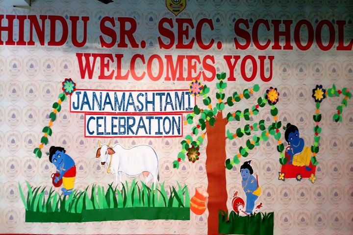 Hindu Senior Secondary School-Janmashtami