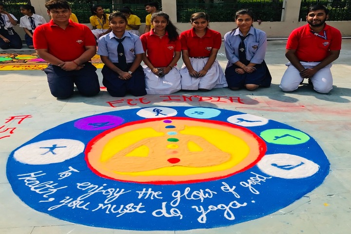 Holy Child Public School-Rangoli
