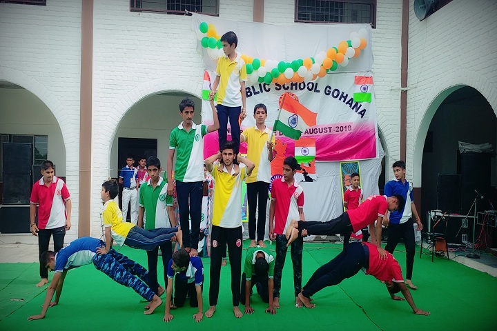 J K R Public School-Independence Day