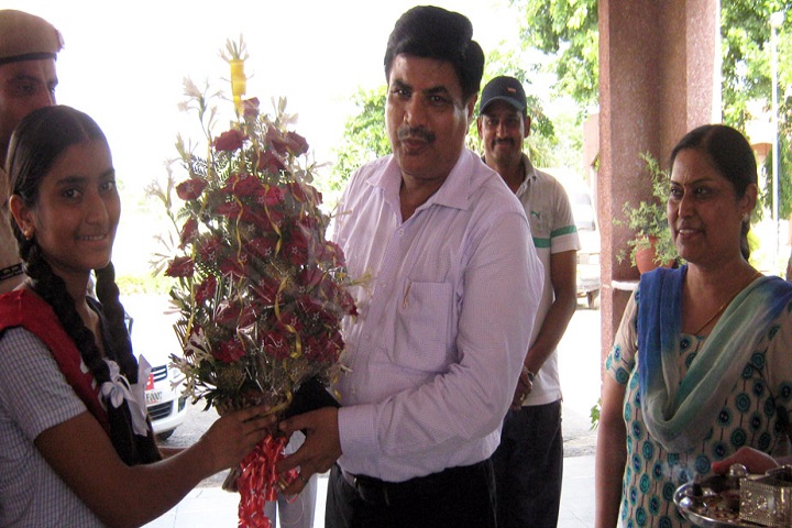 Jawahar Navodaya Vidyalaya-Greeting Ceremony