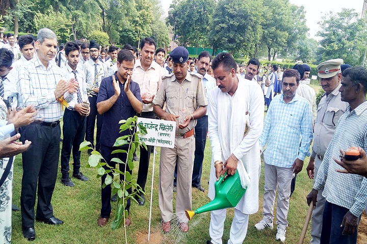 Jawahar Navodaya Vidyalaya-Plantation Event