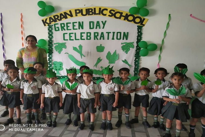 Karan Public School-Green Day Celebrations