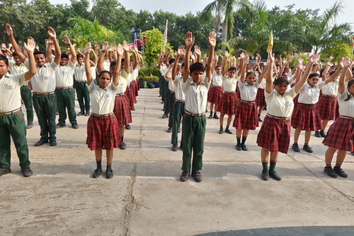 Campus View of Laxmi International School Manesar