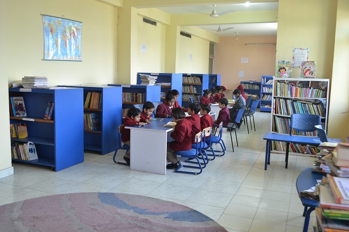 Lingayas Public School-Library