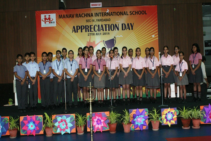 Manav Rachana International School-Appreciation Day