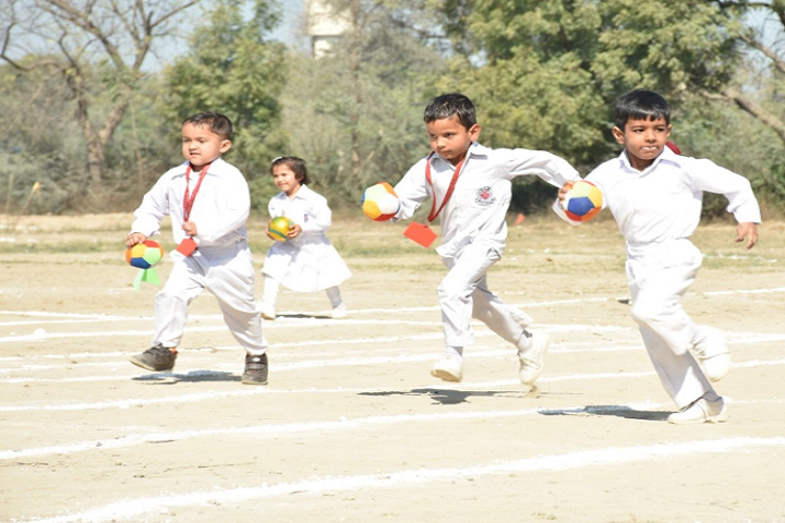 Mata Punna Devi Dav Public School-Running Competition