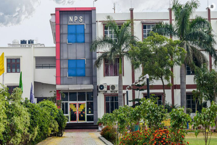 National Public School-Campus-Front View